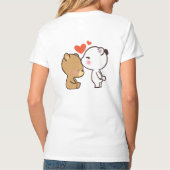 Milch und Mocha T-Shirt (Rückseite)