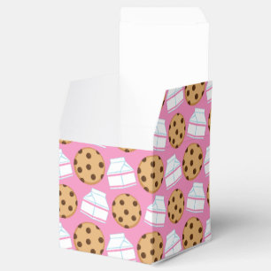 Milch-und Plätzchen-Muster Geschenkschachtel