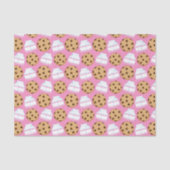 Milch-und Plätzchen-Muster Seidenpapier (Vorderseite)