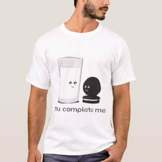 Milch und Plätzchen T-Shirt