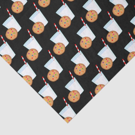 Milch- und Regenbogenschokolade Chip Cookie Seidenpapier (Ausschnitt)