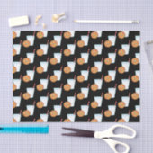 Milch- und Regenbogenschokolade Chip Cookie Seidenpapier (Handwerk)