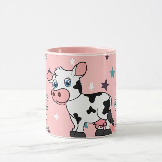 Milch warm von der Kuh Tasse (Zentrum)