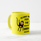 Milchallergie - Enterocolitis-Syndrom - Allergie Tasse (Vorderseite Links)