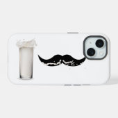 Milchbart iPhone 15 Hülle (Rückseite (Horizontal))