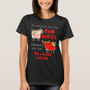 Milchbauer Kuh muht wie keine andere Euter T-Shirt