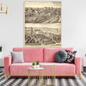 Milchbetriebe der RS Houston und WC White Leinwanddruck (Insitu (Wohnzimmer))