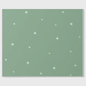 Milchblausternpapier Geschenkpapier (Flach)