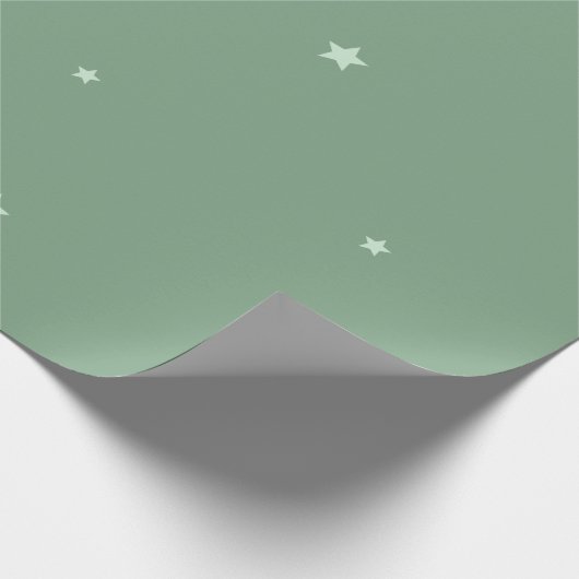 Milchblausternpapier Geschenkpapier (Ecke)