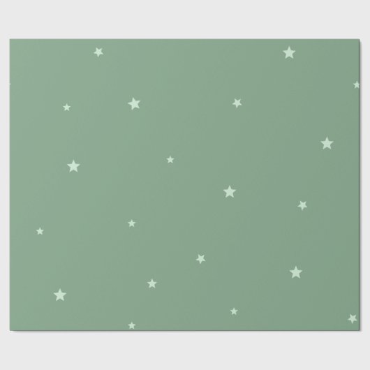 Milchblausternpapier Geschenkpapier (Saum)