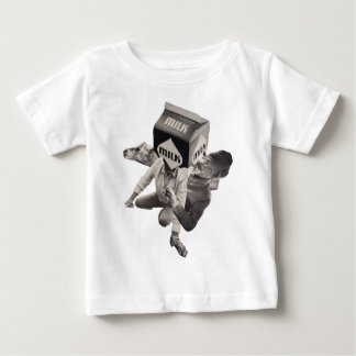 Milchcollage T - Shirt, Säuglinge Baby T-shirt