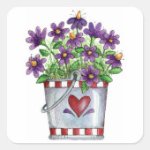 Milcheimer - Aufkleber (Vorderseite)