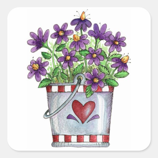 Milcheimer - Aufkleber (Vorderseite)