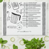 Milchersatz Geschirrtuch (Gefaltet)