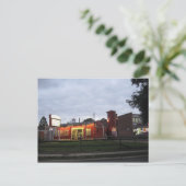 Milchfabrik auf Long Island Postkarte (Stehend Vorderseite)