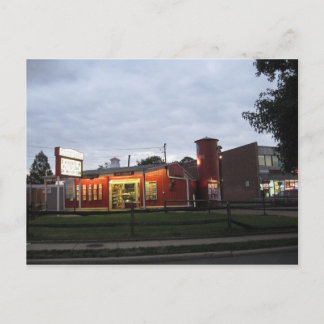 Milchfabrik auf Long Island Postkarte