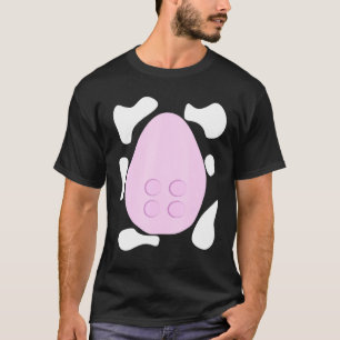 Milchfarm-Kuh Einfaches Kostüm T-Shirt