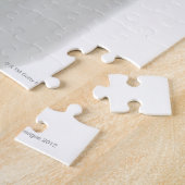 Milchflasche auf weißem Hintergrund Puzzle (Seite)