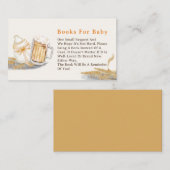 Milchflaschen Bierbücher für Babyverpackungskarte Begleitkarte (Vorne/Hinten)