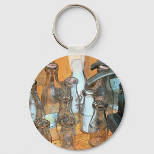 Milchflaschen Schlüsselanhänger