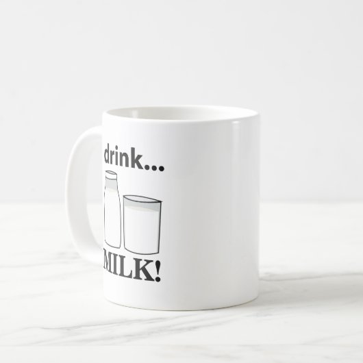 Milchgetränk Milch Kaffeetasse (Vorderseite Links)