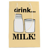 Milchgetränk Milch Mittlere Geschenktüte (Vorderseite)