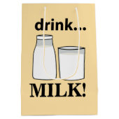 Milchgetränk Milch Mittlere Geschenktüte (Rückseite)