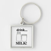 Milchgetränk Milch Schlüsselanhänger (Vorne)