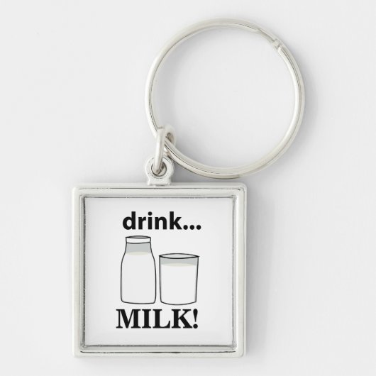 Milchgetränk Milch Schlüsselanhänger (Vorne)