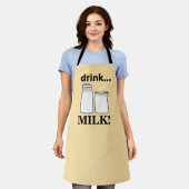 Milchgetränk Milch Schürze (Getragen)