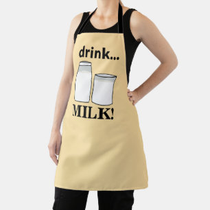 Milchgetränk Milch Schürze