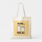 Milchgetränk Milch Tragetasche (Rückseite)