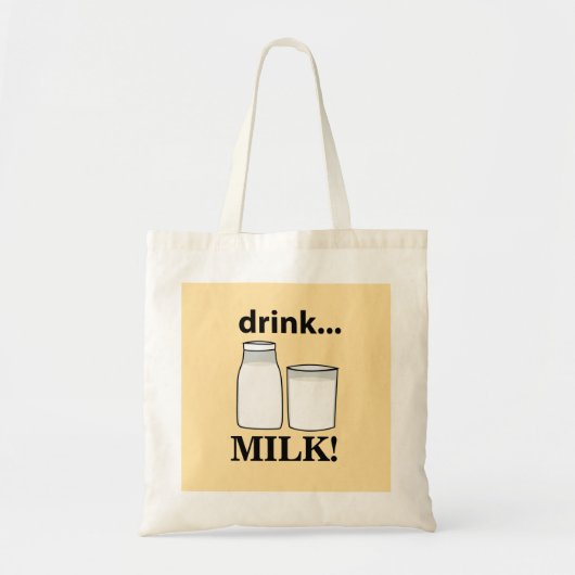 Milchgetränk Milch Tragetasche (Vorne)