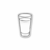 Milchglas Aufkleber (Vorderseite)