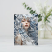 Milchgöttin Postkarte (Stehend Vorderseite)