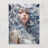 Milchgöttin Postkarte (Vorderseite)