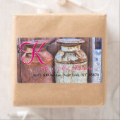 Milchkannen Vintages Metall Rustikale Antique Mono (Insitu)