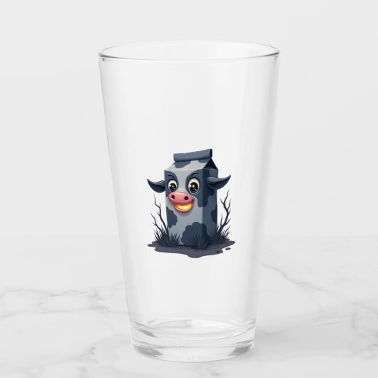 Milchkarton-Kuh Glas (Vorderseite)