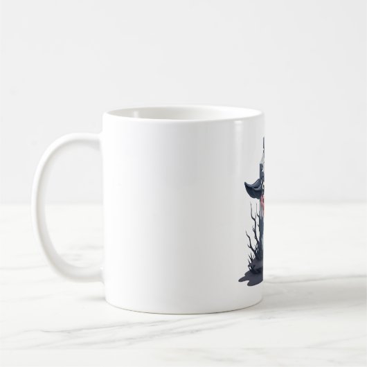 Milchkarton-Kuh Kaffeetasse (Links)