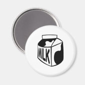 Milchkarton Magnet (Vorderseite/Rückseite)