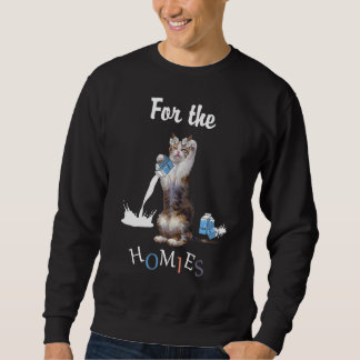 Milchkatze für die Häuser Sweatshirt