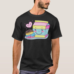 Milchkbo-Piratenschiff Geburtstagsgebäck T-Shirt
