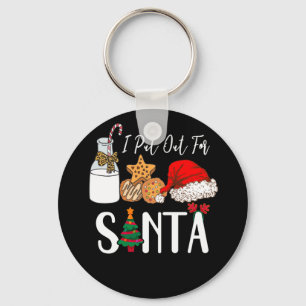 Milchkekse Weihnachtsmannmütze, die ich für Weih Schlüsselanhänger