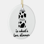 Milchkinderflasche Keramik Ornament (Rechts)