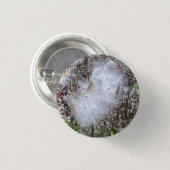 Milchkraut und Seide Button (Vorne & Hinten)
