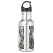 Milchkraut und Seide Edelstahlflasche (Vorderseite)