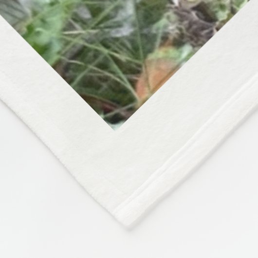 Milchkraut und Seide Fleecedecke (Ecke)