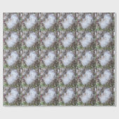 Milchkraut und Seide Geschenkpapier (Flach)