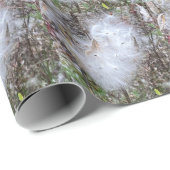 Milchkraut und Seide Geschenkpapier (Rolleneckpunkt)