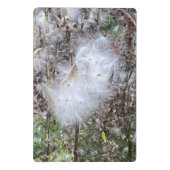 Milchkraut und Seide Mini Klemmbrett (Rückseite)